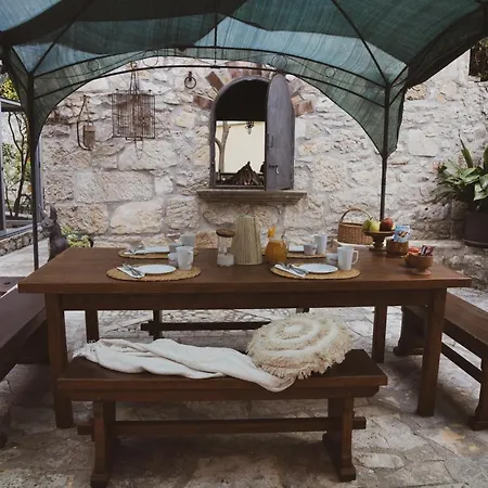 Scardona Rustica With Jacuzzi, Bbq And Private Parking In Center Of سكرادين